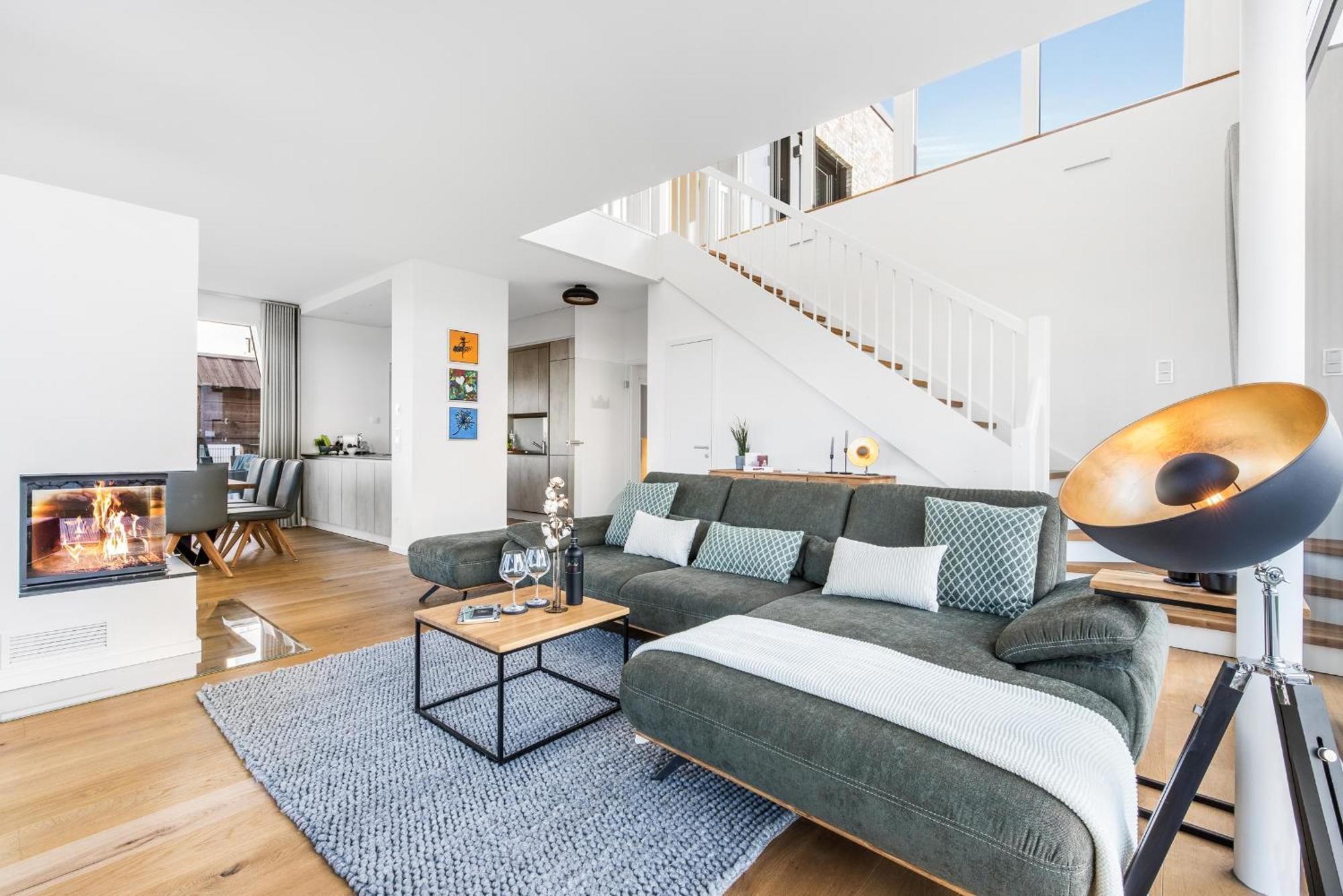 Neu Villa King Erste Lage, Dachterrasse, Meerblick, Carport, Kamin, Sauna, Terrasse, Aussenrolllaeden Olpenitz Exterior foto